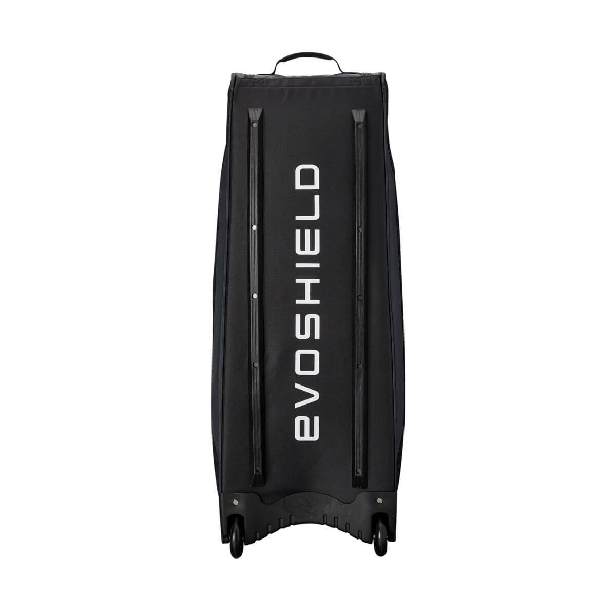 Evoshield Standout Wheeled Bag with large main compartment and four padded bat sleeves