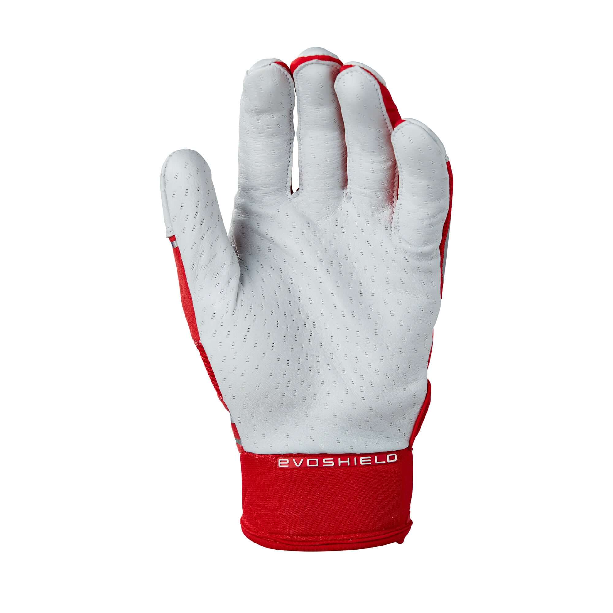 Evoshield PRO-SRZ V2 Batting Gloves Scarlet with Pittards leather palm