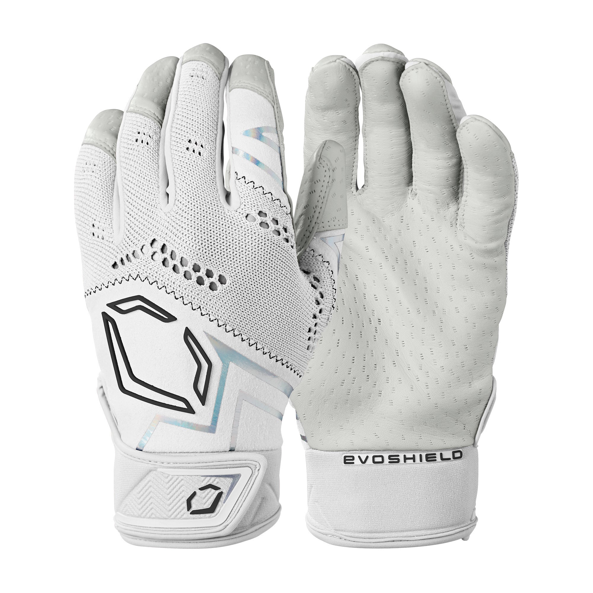 Evoshield Adult PRO-SRZ V2 Batting Gloves Team White