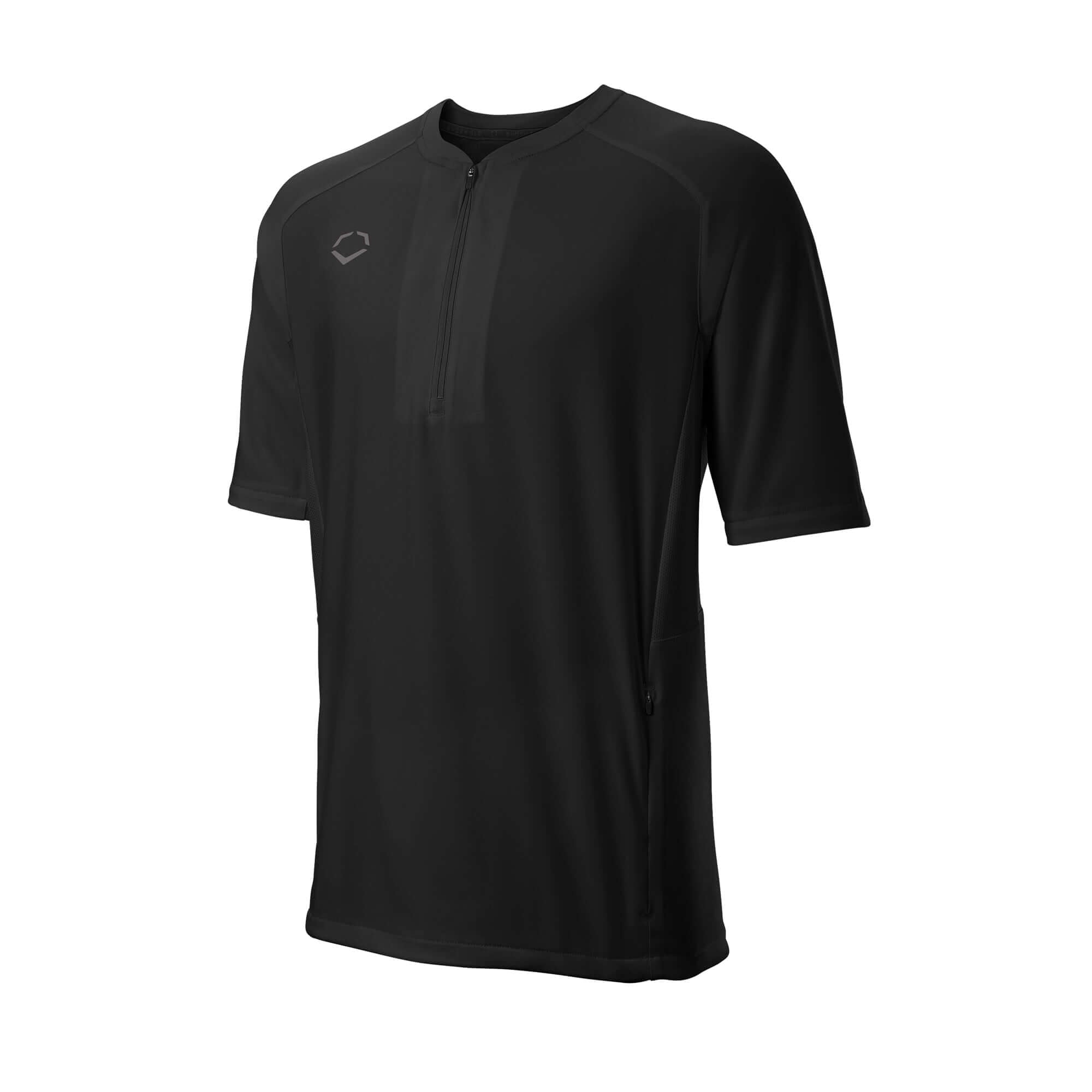 Evoshield Long Sleeve Batting Practice Jacket with removable sleeves and zippered pockets