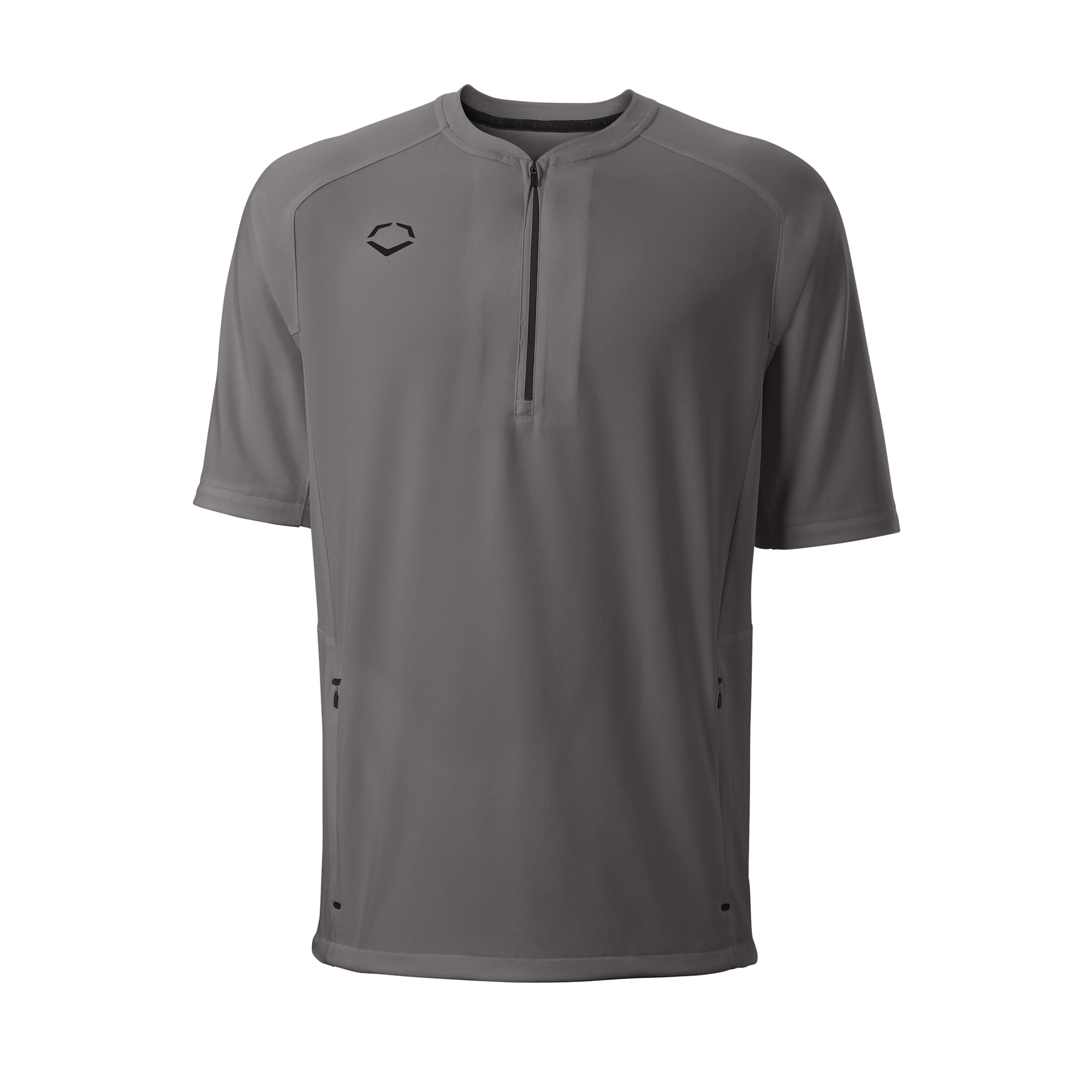 Evoshield Long Sleeve Batting Practice Jacket with removable sleeves and zippered pockets