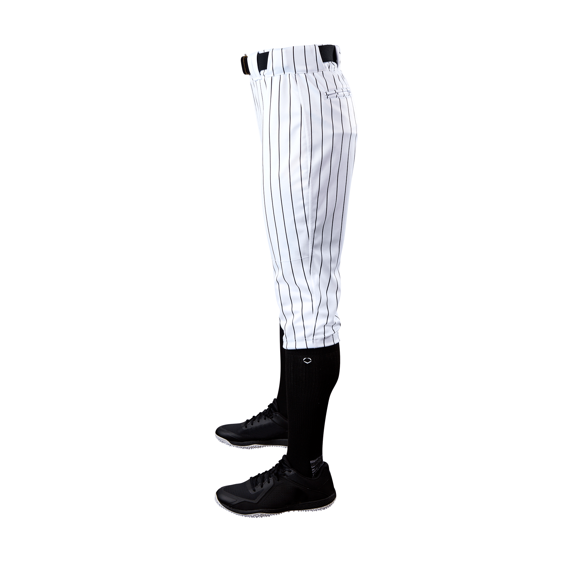 Evoshield Mens Salute White Knicker with Black Pinstripe