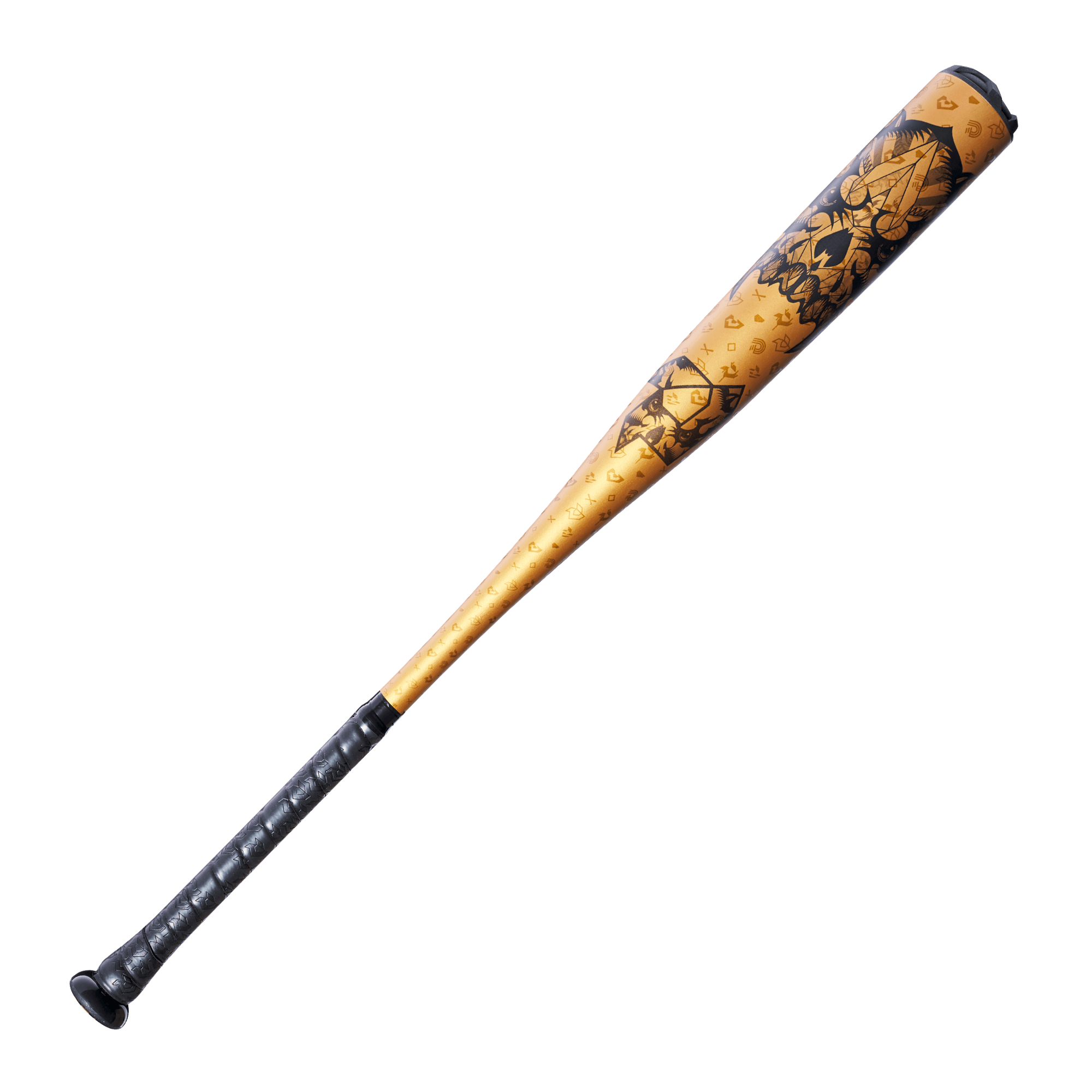 DeMarini Voodoo One Gold BBCOR Baseball Bat (-3) with X14 Alloy Barrel