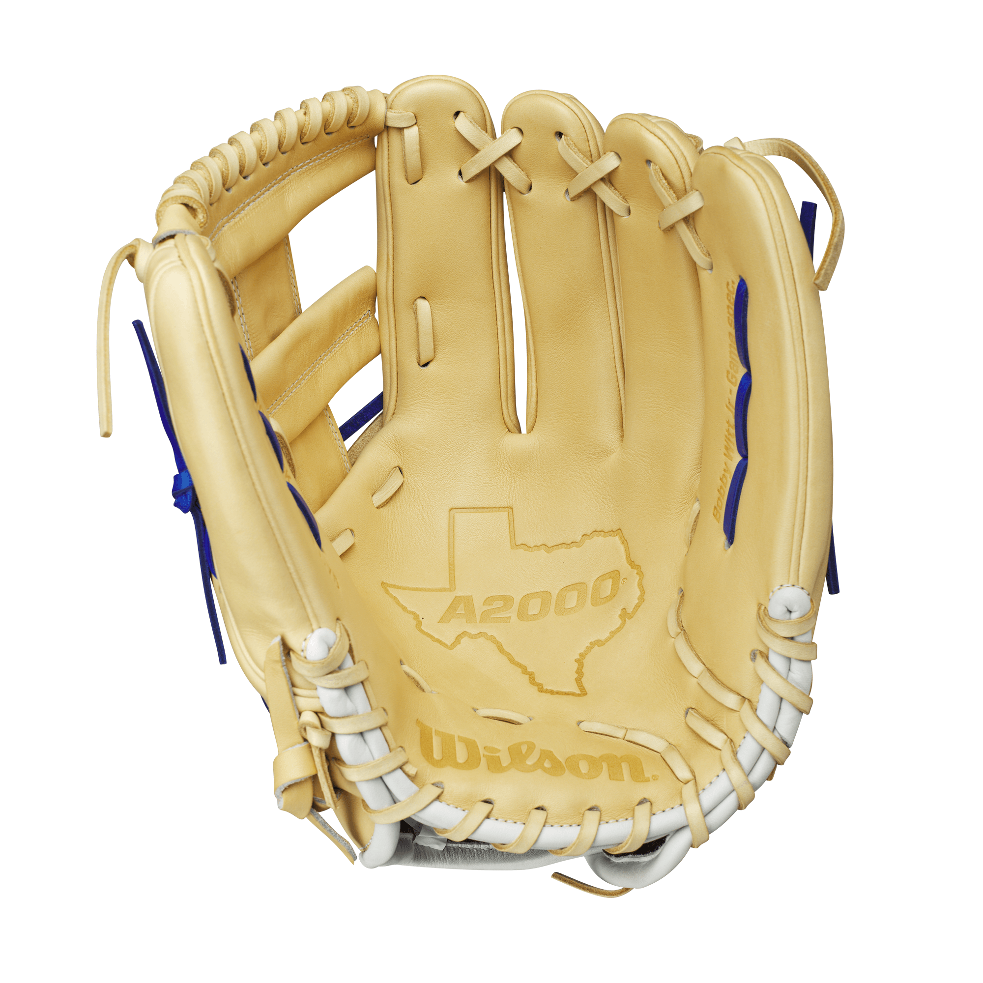 Wilson A2000 Glove April 2023, Bobby Witt Jr. 1785, 11.75 inch infield glove with cross web and baseball stitch