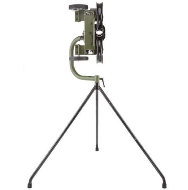 ATEC M2 - Baseball Pitching Machine on Tripod w/ Vertical Micro Adjuster