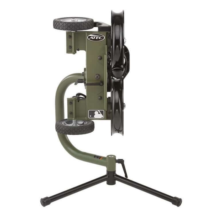 ATEC M2 - Softball Pitching Machine on Lowpod