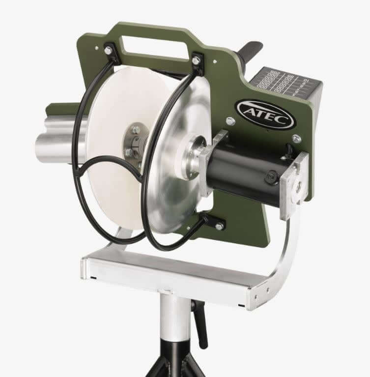 ATEC R2 - Softball Training Machine on Caddypod