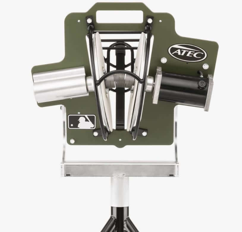ATEC R2 - Softball Training Machine on Caddypod