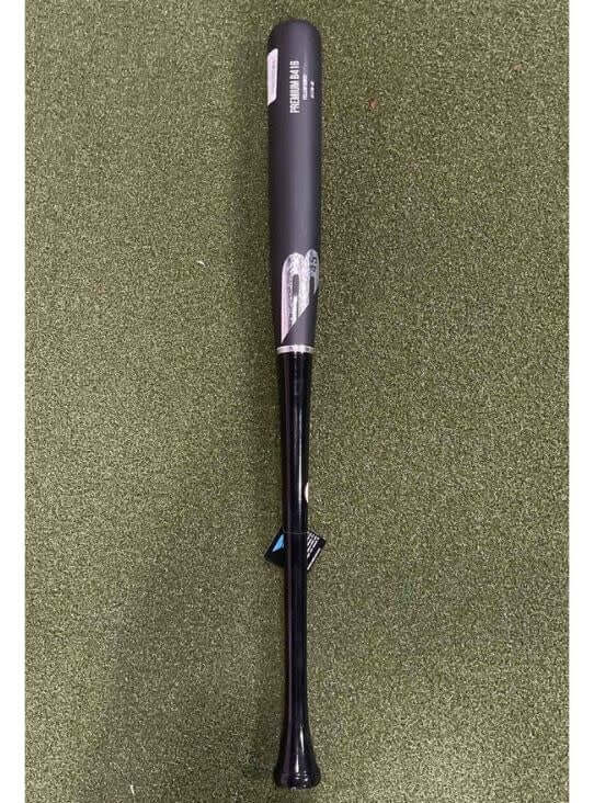 B45 Vlad 416 Matte Black Wood Baseball Bat, Sizes 31-34, 33.5in Length, 30.5oz Weight, BBCOR Certified
