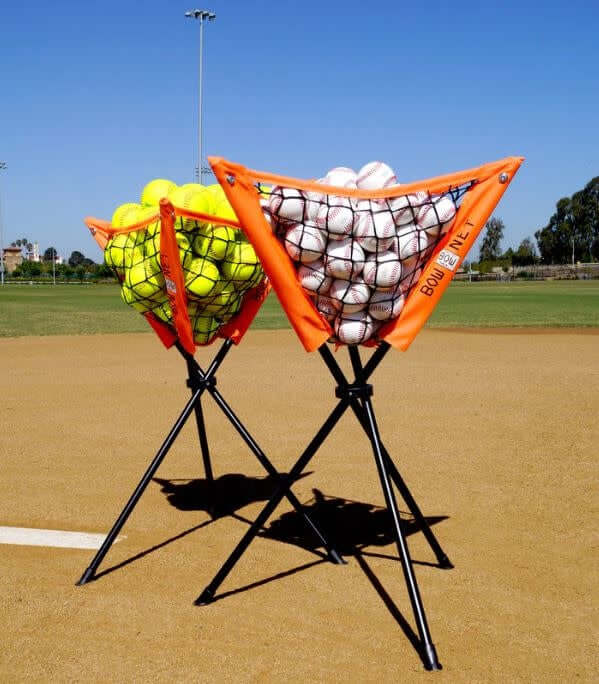 Bownet BP Caddy holding 80 baseballs, 40 softballs, or 90 tennis balls