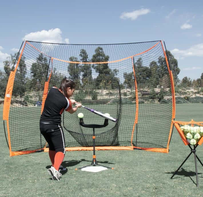 Bownet Hitting Station 12' x 8' Net for Baseball and Softball Practice