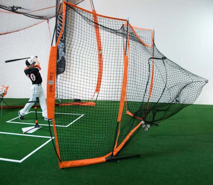Bownet Hitting Station 12' x 8' Net for Baseball and Softball Practice