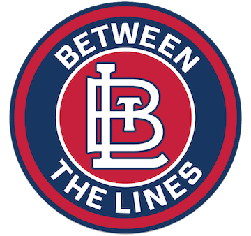 Between the Lines logo sticker