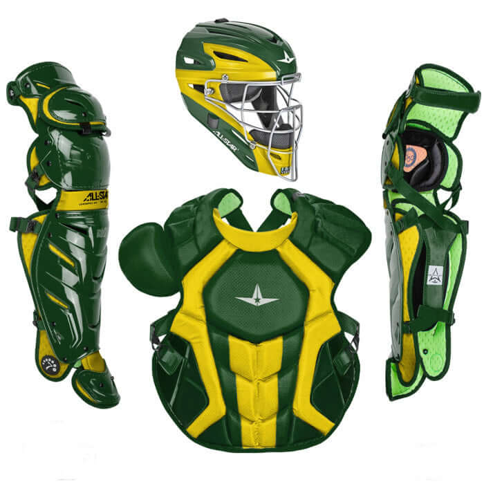 Catching Mask: All-Star S7 Axis Catching Mask, Two-Tone, SEI Certified, I-BAR Vision cage, durable ABS shell