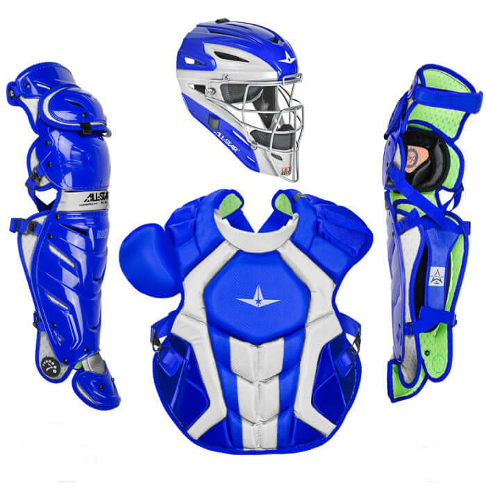 Catching Mask: All-Star S7 Axis Catching Mask, Two-Tone, SEI Certified, I-BAR Vision cage, durable ABS shell