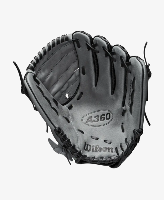 Wilson A360  Baseball 12" LHT Black/Carbon/White