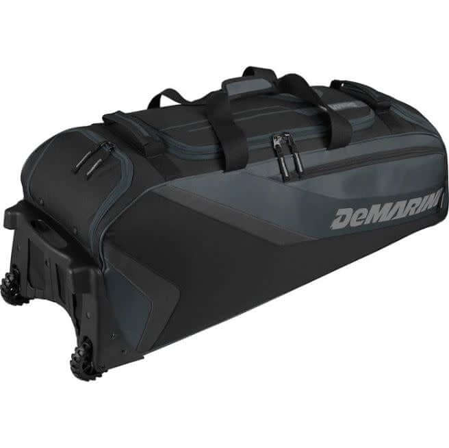 Wilson Demarini Grind Wheeled Bag in Charcoal with large main compartment