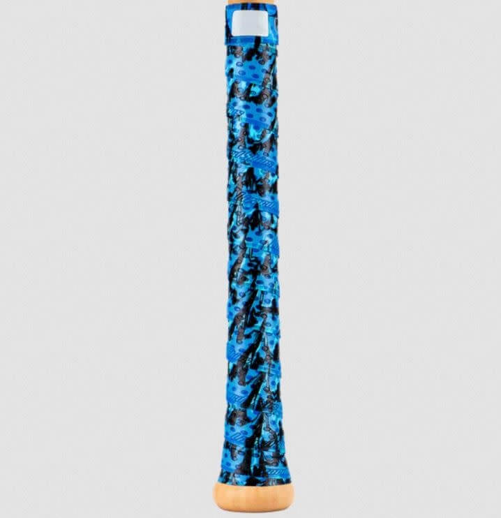 Lizard Skins DSP Bat Grip in Tidal Camo, 1.8mm thickness, MLB official, slip-resistant, adhesive back, 990mm length