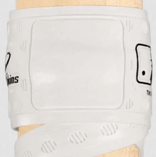 Lizard Skins DSP Ultra X Bat Grip in Diamond White, 0.5mm thickness