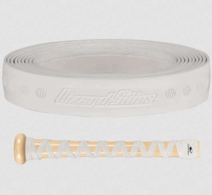 Lizard Skins DSP Ultra X Bat Grip in Diamond White, 0.5mm thickness