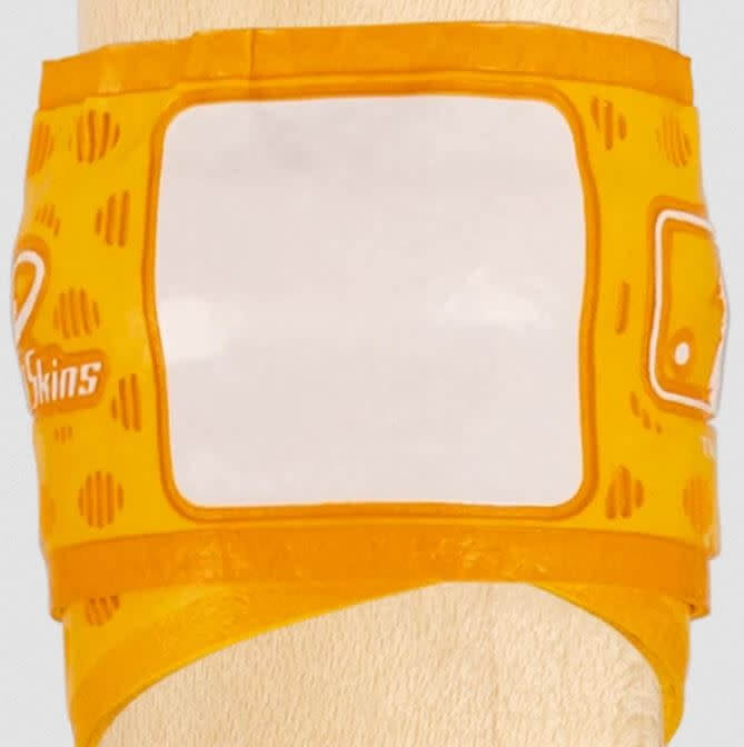 Lizard Skins DSP Ultra X Bat Grip, Maize Yellow, 0.5mm thickness, top grip with enhanced feedback