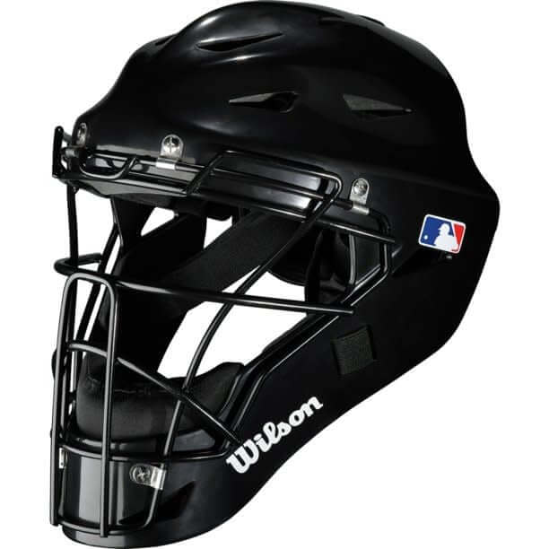 Wilson EZ Gear Kit L/XL Black including chest protector, leg guards, and catcher's helmet