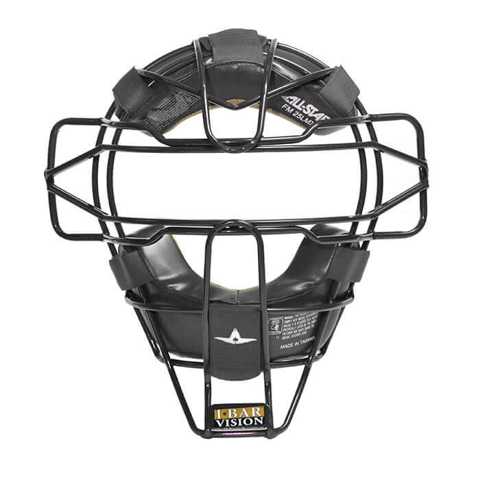 All-Star Traditional Mask with lightweight hollow steel cage and leather pads.