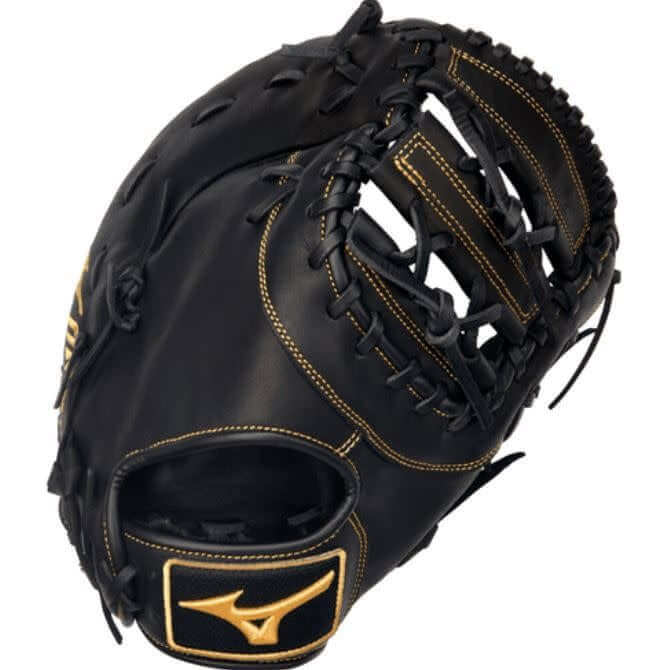 Mizuno GXF50PB4 MVP Prime FBM 13 RH Black-Almond First Base Mitt