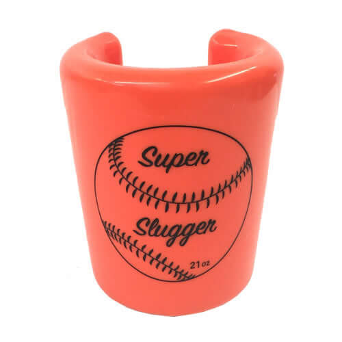 Markwort Super Slugger 21oz Orange bat weight on a baseball bat