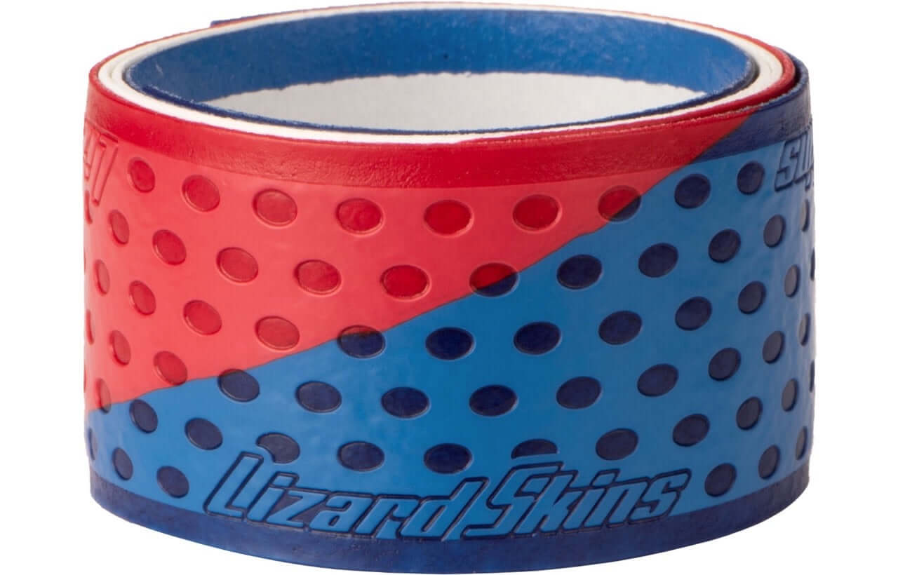 Lizard Skins 1.1 Heritage Quad Bat Grip, 1.1mm thickness, 99cm length, full adhesive back, suits wood, composite, or aluminum bats.