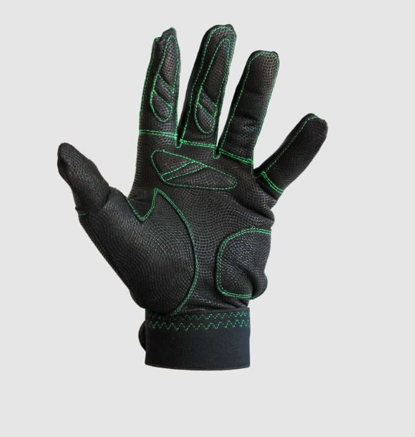 Markwort Team Defender Pro Series Adult Left Hand Glove with thumb guard and heavy stitching.