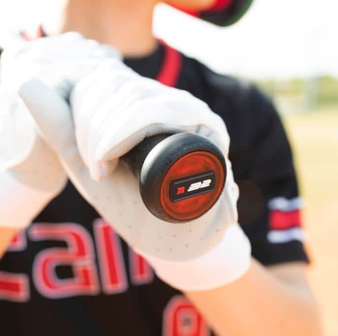 MARUCCI CAT9 -5 baseball bat with AZR alloy for responsive feel and large sweet spot.