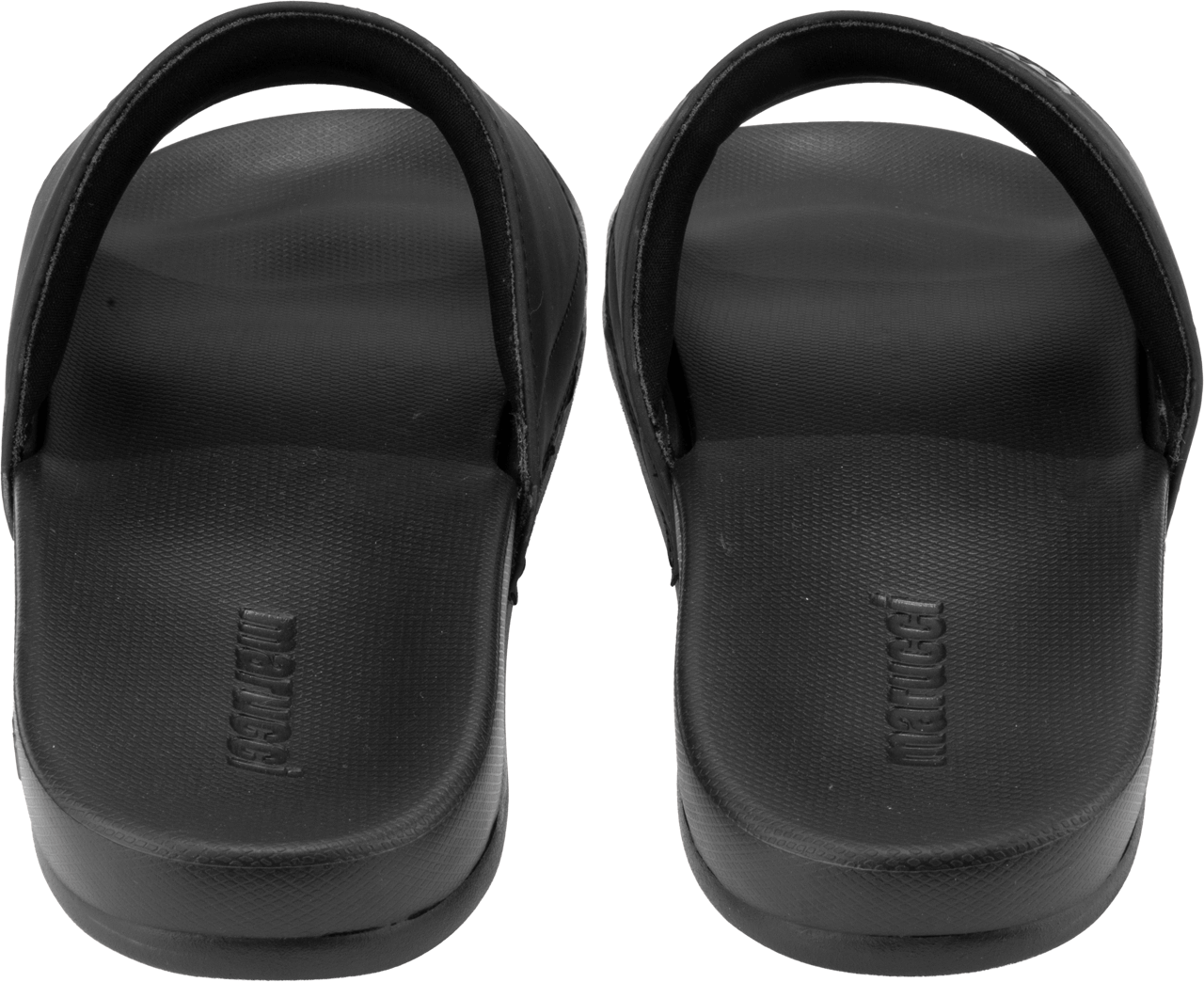 Marucci Mens Slides Black Slip-on construction