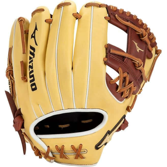 Mizuno Pro Select 11.5-inch infield baseball glove in Camel color