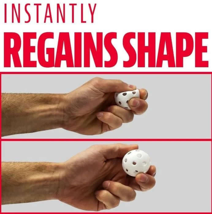 Franklin MLB 5” Indestruct-A-Ball Micro Baseball White, ultra-durable and nearly unbreakable training ball