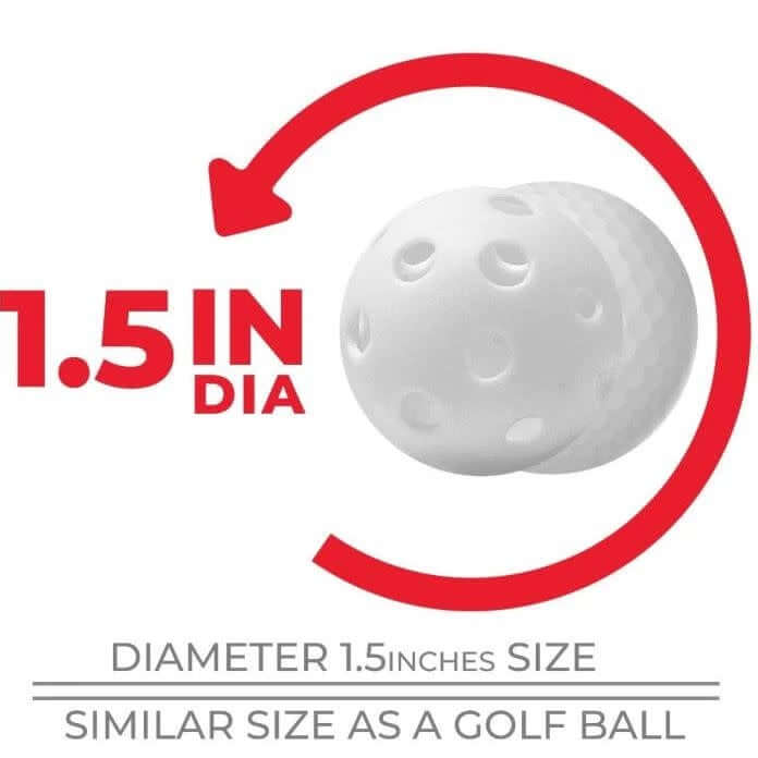 Franklin MLB 5” Indestruct-A-Ball Micro Baseball White, ultra-durable and nearly unbreakable training ball