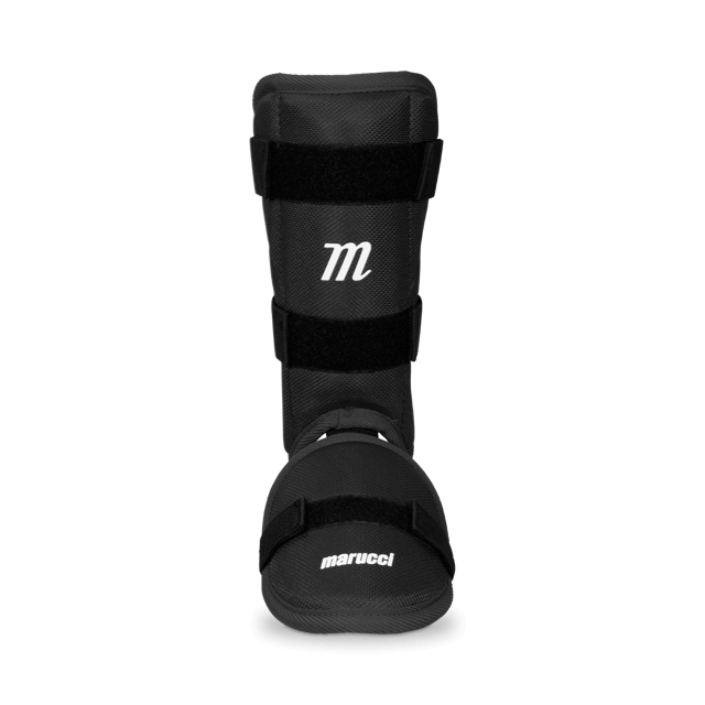 Marucci Leg Guard Black with Removable Foot Cap