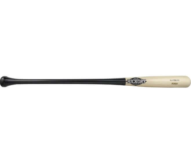 Old Hickory F3 34 Fungo Maple Bat with Flared Knob and Black Finish