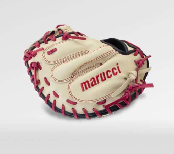 Marucci Oxbow M Type 235C1 33.5 catcher's mitt, full-grain cowhide leather, RHT.