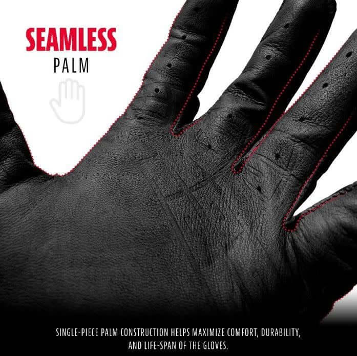 Franklin Powerstrap Chrome Series Black Baseball Gloves Premium Sheepskin Leather