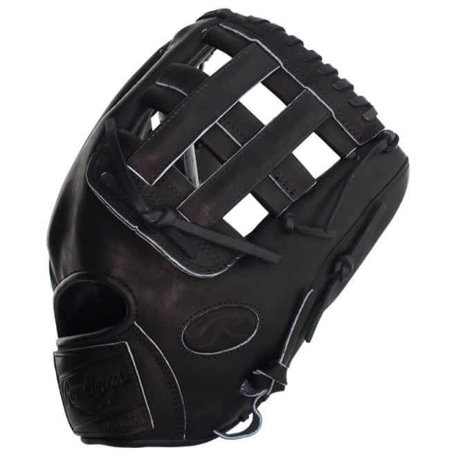 Rawlings KB17 All Black 12.25 baseball glove with Pro Label Kris Bryant color scheme