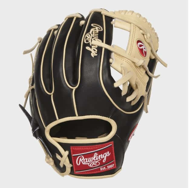 Rawlings Heart of the Hide R2G 11.5 inch glove, black and camel color