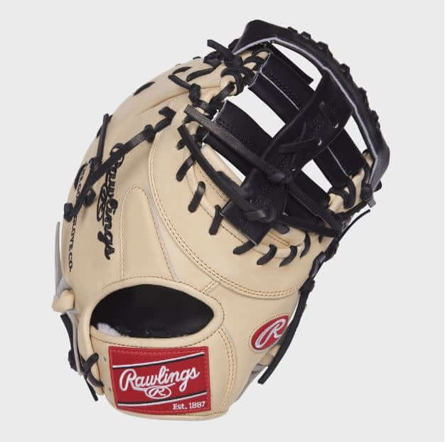 Rawlings Pro Preferred 13 in DDL Bar Web glove in camel and black
