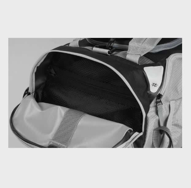 Rawlings R601 White Backpack with Velcro strip for batting gloves