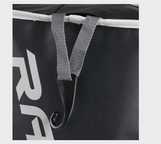 Rawlings R601 White Backpack with Velcro strip for batting gloves