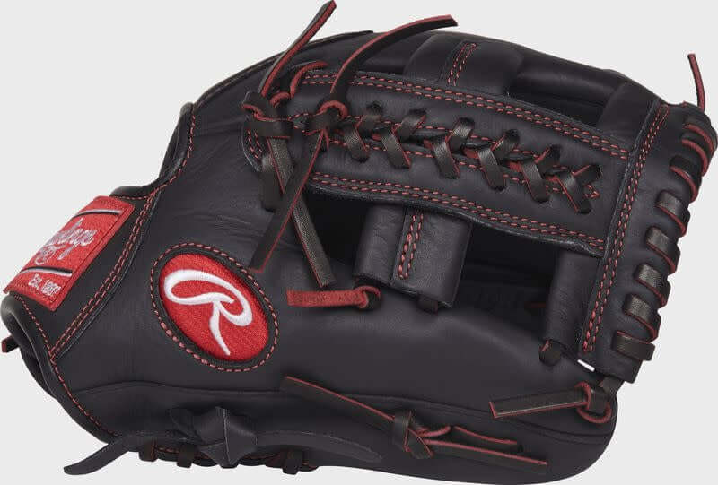 Rawlings R9 Series 11-in Pro Taper Youth Infield Glove, Conventional Back, Single Post Web