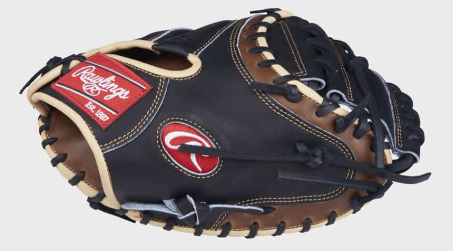 Rawlings 33-inch Heart of the Hide catcher's glove made from ultra-premium steer-hide leather