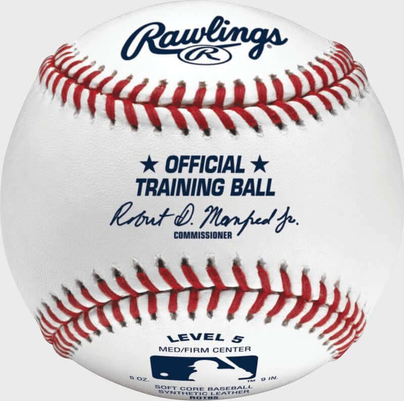 Rawlings Level 5 Baseballs with synthetic leather