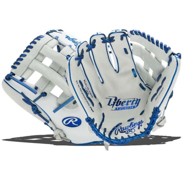 Full-grain leather Rawlings Liberty Advanced Series FP OF glove, PRO H Web, LHT, 13.