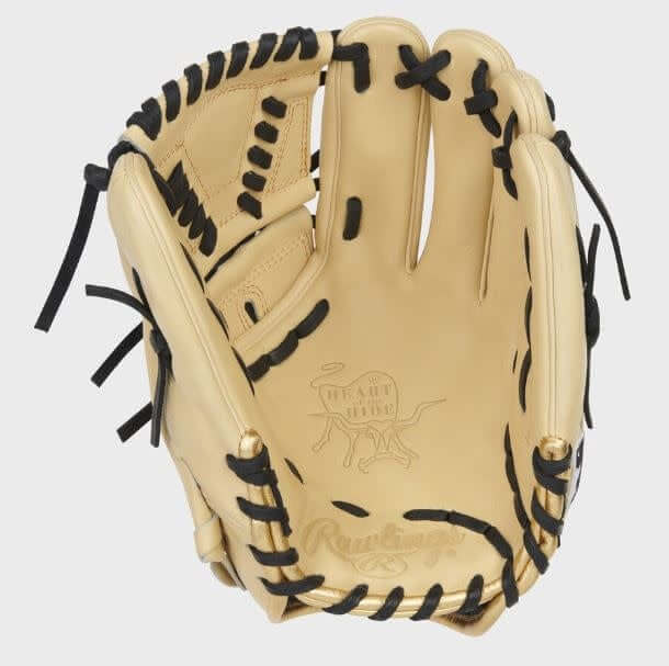 Rawlings Pro Label 7 Camel Heart Of The Hide Infield/Pitchers Glove front view